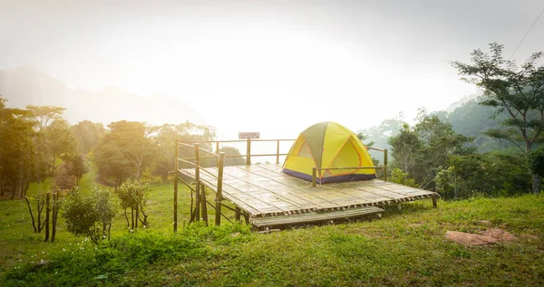 Visa från Sui Thang viewpoint på Angkhang mountain — Stockfoto