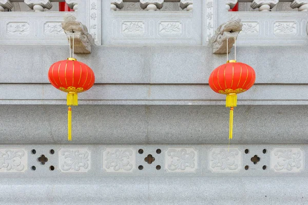 Linternas chinas durante el festival de año nuevo — Foto de Stock
