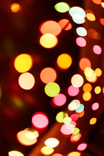 Абстрактный красочный обезглавленный круглый праздник боке — стоковое фото