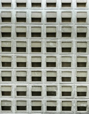 Eski beton blok duvarı grunge Arka plandır