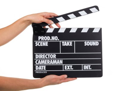 Beyaz harflerle siyah el ele tutuşan kadın. Kraker izole edilmiş.