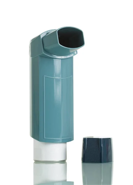 Zařízení pro inhalaci s izolovaným dávkovačem — Stock fotografie