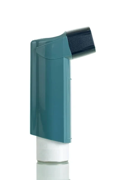 Small Pocket Inhaler Isolated White Background — Stockfoto