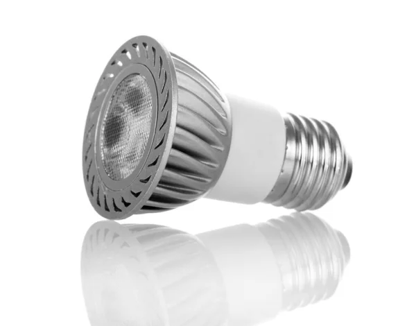 Lampadina a led con riflessione a terra — Foto Stock