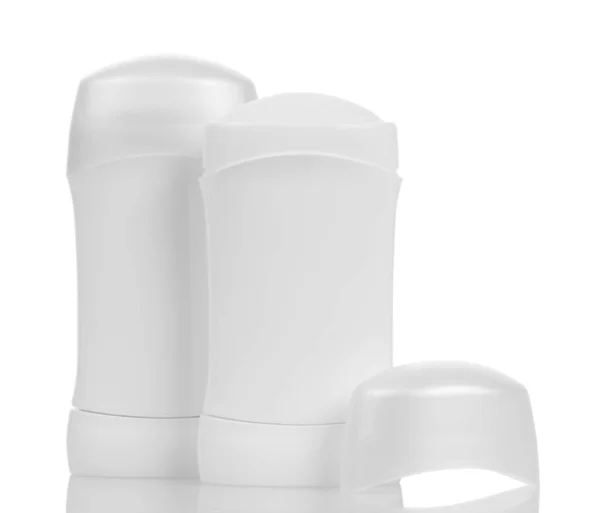 Desodorante Seco Para Axilas Aisladas Sobre Fondo Blanco — Foto de Stock
