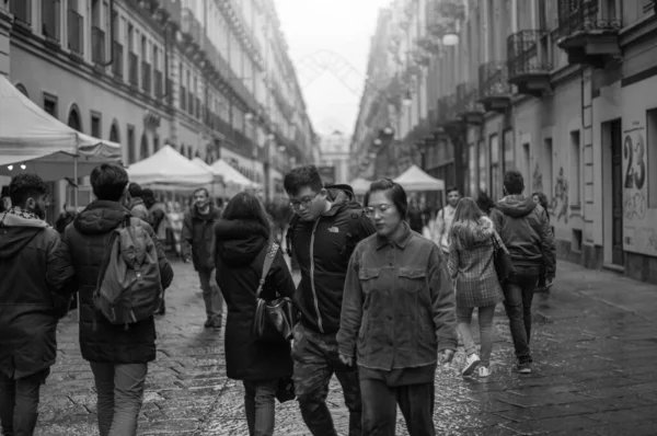 Torino Itália Jun 2019 Loja Rua Coisas Pessoas Animais Vida — Fotografia de Stock