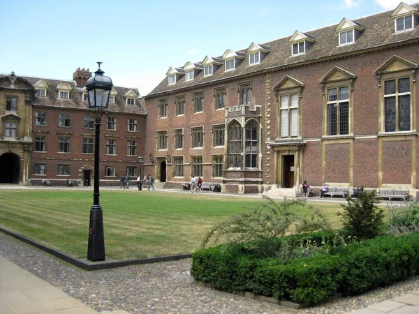 Cambridge Verenigd Koninkrijk Jul 2010 Cambridge University Building Historische Stad — Stockfoto