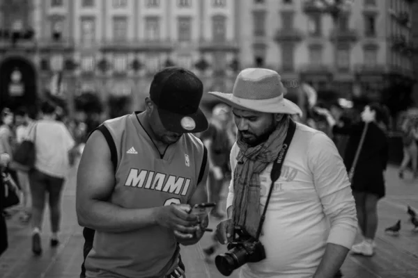 Mailand Italien Mai 2019 Straßenladen Dinge Menschen Tiere Leben Der — Stockfoto