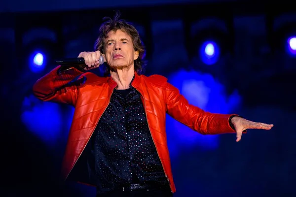 Berlin Germany Jun 2018 Mick Jagger Filter Turneen Berlin Tyskland – stockfoto