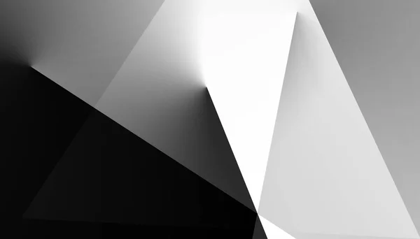 A grayscale abstract illustration of shapes - perfect for a background wallpaper