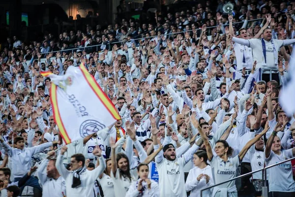 Мадрид Испания Октября 2019 Года Болельщики Реал Мадрид Время Реального — стоковое фото