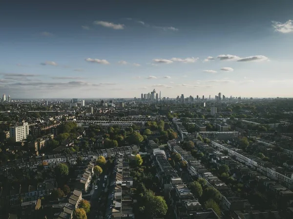 Типичные пейзажи в самом сердце красивого и мрачного Лондона — стоковое фото
