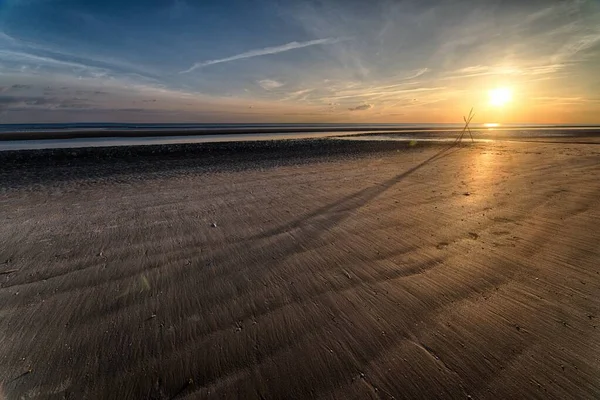 Breathtaking Early Morning Scenery Sun Rising Ocean — Stock Photo, Image