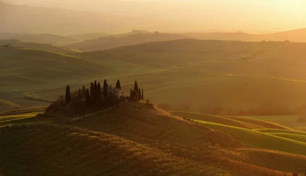 Best Iconic Location Tuscany Italy — Stock Photo, Image
