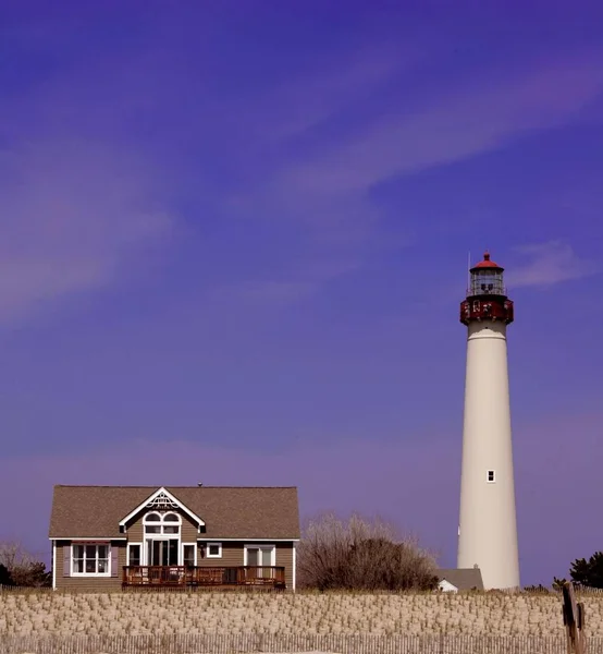 Cape May Lighthouse — Stock Photo, Image