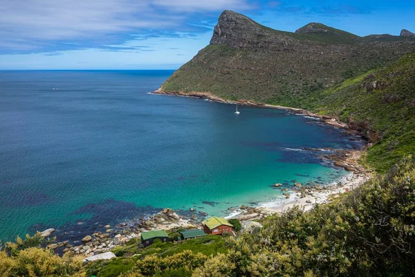 Ümit Burnu Cape Town Güney Afrika Sahillerinde Güzel Bir Dağ — Stok fotoğraf