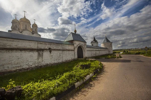 Exterior View Luzhetsky Monastery Ferapont Captured Mozhaisk Russia — Stock Photo, Image