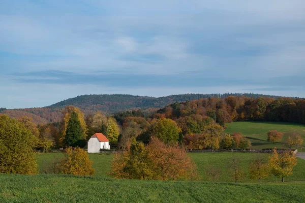 Reichelsheim Odenwald Yakınlarında Güzel Bir Mezarlık — Stok fotoğraf