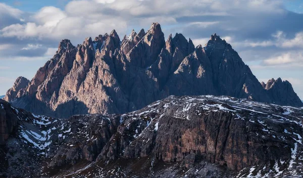 Захватывающий Снимок Горы Кадини Мисюрина Итальянских Альпах — стоковое фото