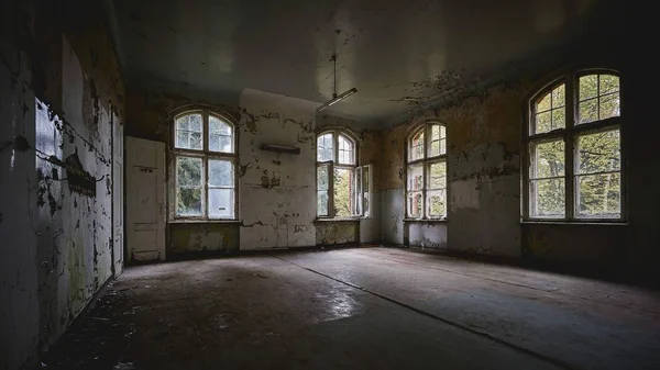 Beautiful View Interior Old Abandoned Building — Stock Photo, Image