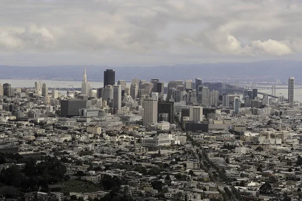 San Francisco Skyline w 2009 roku — Zdjęcie stockowe