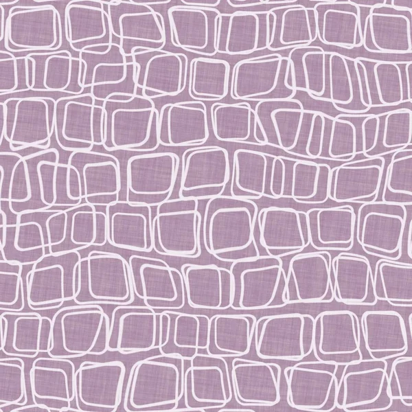 Background Illustration Purple Surface White Square Patterns — Stock Photo, Image