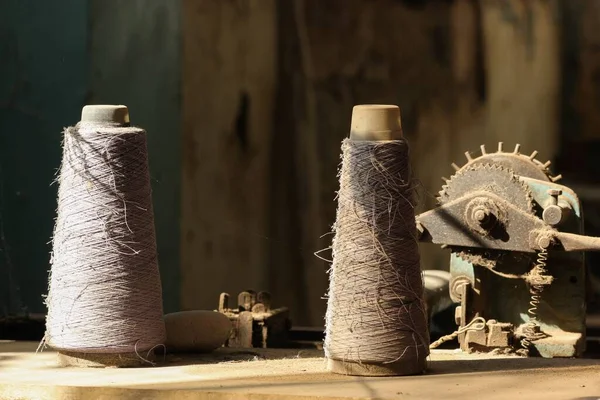 Usine textile abandonnée — Photo