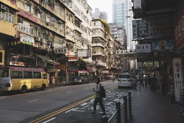 Distrito de Mercado de Hong Kong — Fotografia de Stock