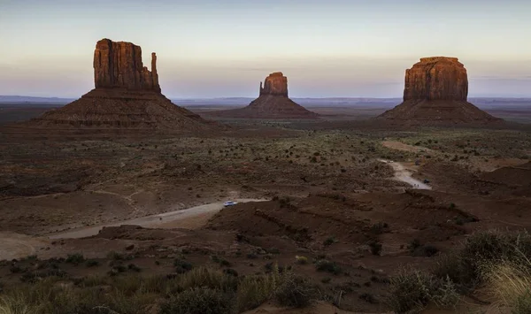 Bela vista do Monument Valley capturado no Arizona, EUA — Fotografia de Stock