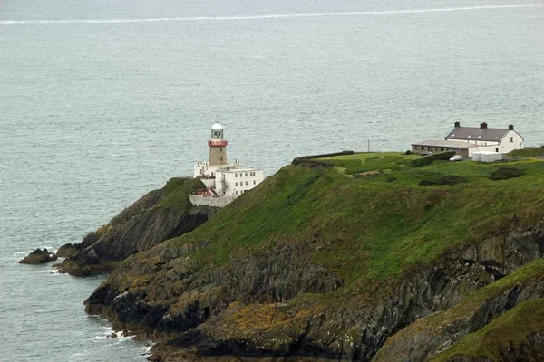 Baily Lighthouse Howth Dublin Ireland — стокове фото