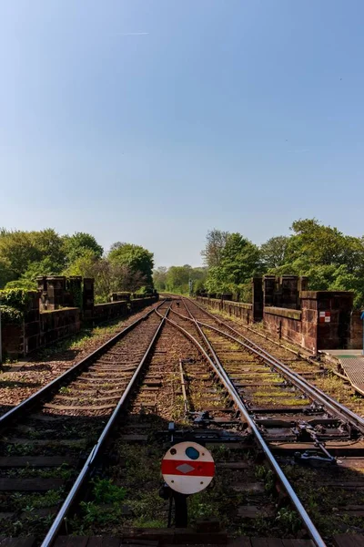 Top of the Knarebrough viaduct bridge — Stock Photo, Image