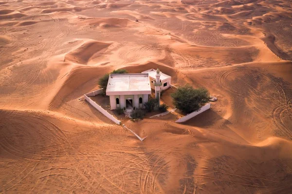 Stranded - An Abandoned Mosque in the desert in the United Arab Emirates (Dubai)