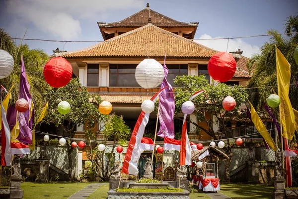 Bali Indonesien Aug 2019 Fint Inrett Radhus Bali — Stockfoto