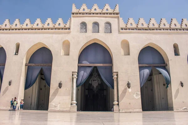 Uma Foto Uma Antiga Mesquita Cairo Egito — Fotografia de Stock