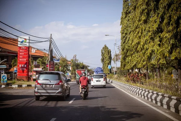 Na estrada em Bali — Fotografia de Stock