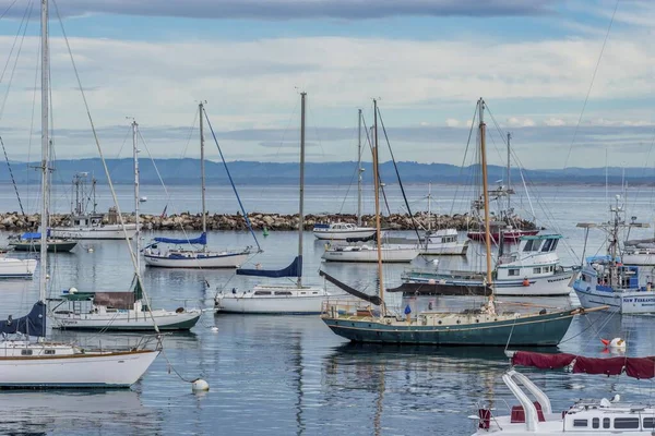 Monterey United States Jan 2019 Ένα Λιμάνι Γεμάτο Από Πολλά — Φωτογραφία Αρχείου