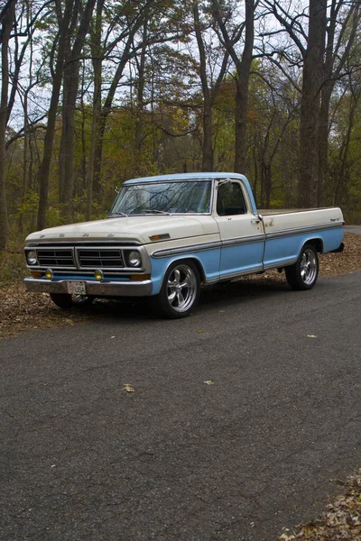 Wayne Сша Nov 2019 1972 Ford F100 Пікап — стокове фото