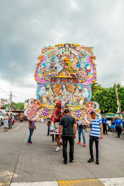 Tarimbaro México Julho 2019 Celebração Após Evento Carro Tarimbaro Michoacan — Fotografia de Stock