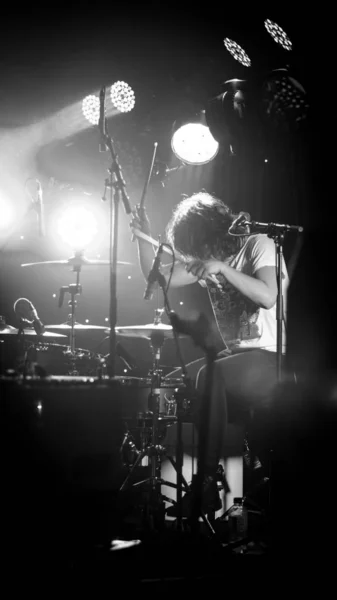 Jen cloher band bei brisbane festival — Stockfoto