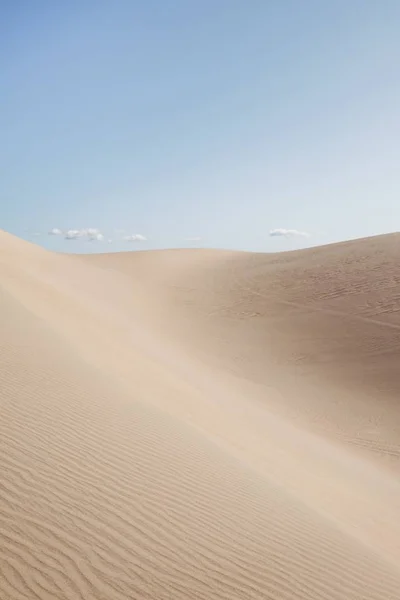 Hermoso Paisaje Desierto Bajo Cielo Despejado —  Fotos de Stock