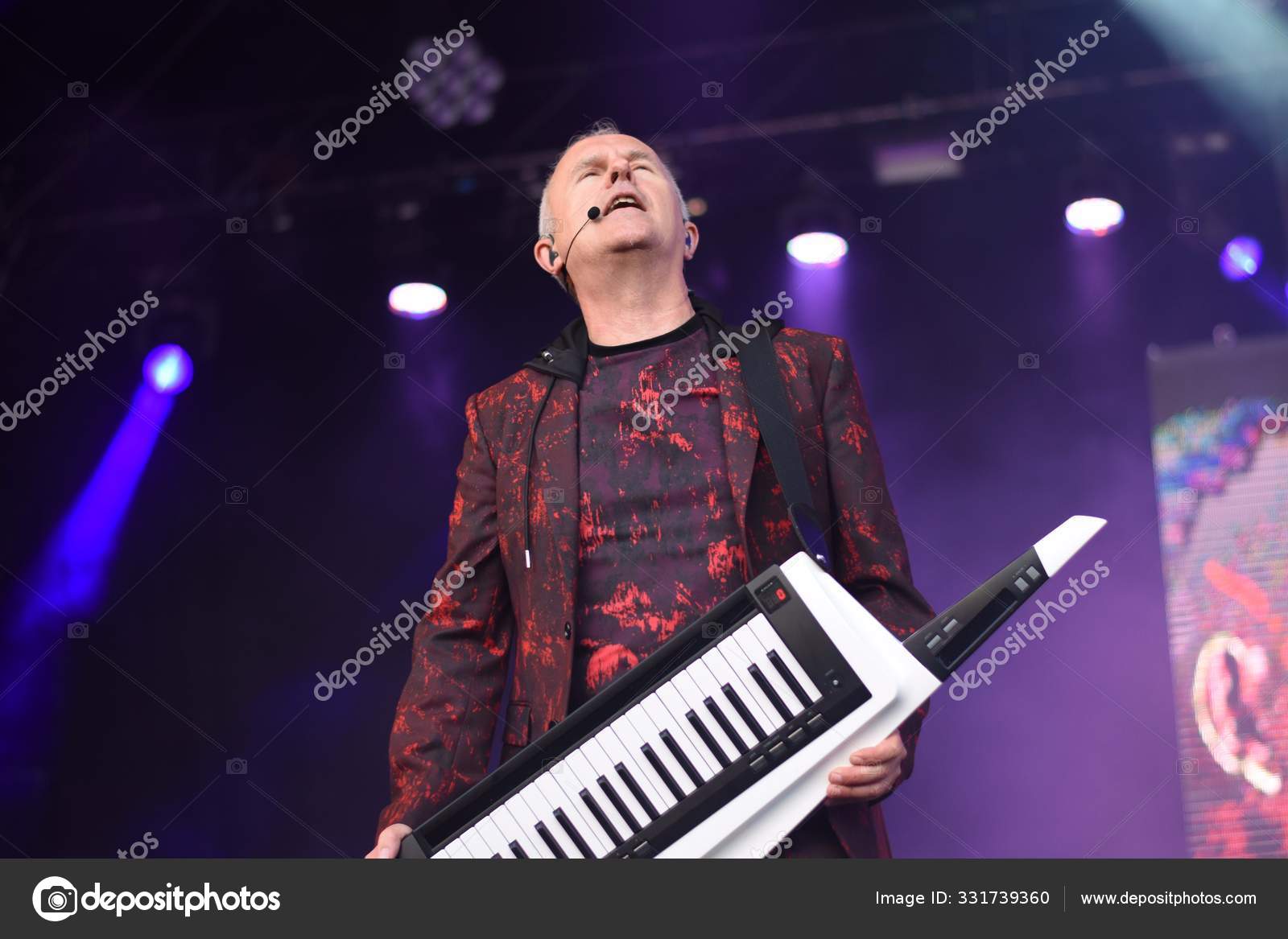 Говард Джонс В Исполнении На Let 'S Rock Retro Festival, Бристоль.