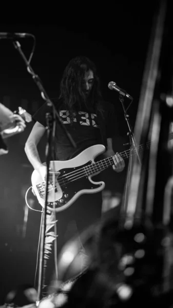 Jen cloher band bei brisbane festival — Stockfoto