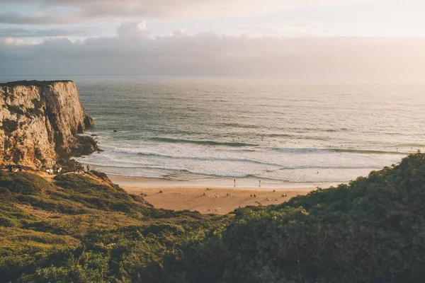 Wunderschöne landschaft des strandbeliche in sagres, portugal — Stockfoto