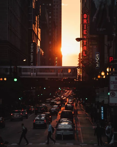 Centro Chicago Henge — Foto Stock