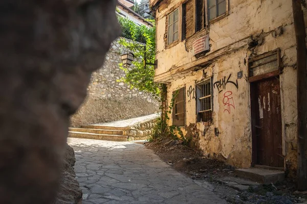 Ohrid Mazedonien 2019 Streetlife Und Die Umgebungen See Ohrid Ohrid — Stockfoto