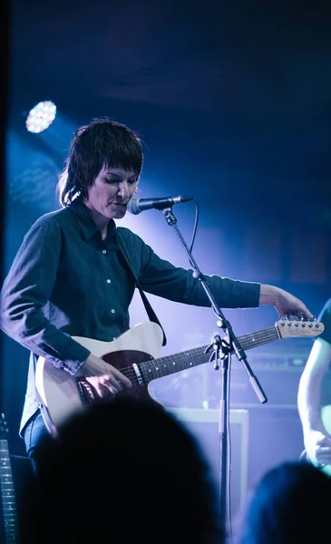 Brisbane Austrália Out 2017 Jen Cloher Band Brisbane Festival 2017 — Fotografia de Stock