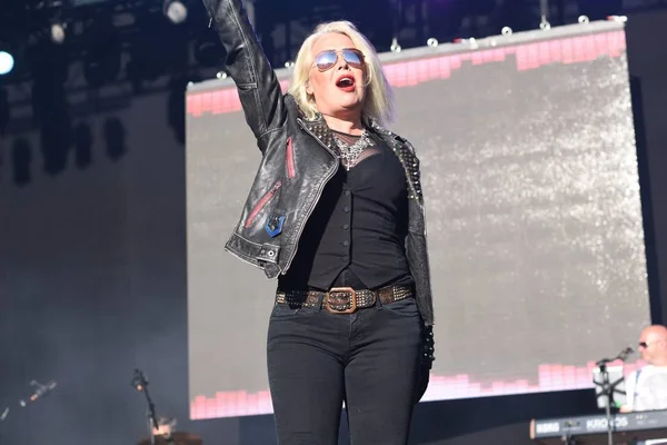 Bristol Anglia Wielka Brytania Czerwiec 2017 Singer Autor Kim Wilde — Zdjęcie stockowe