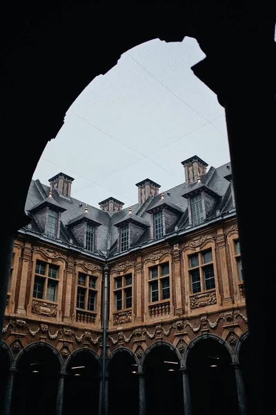 Célèbre Vieille Bourse Historique Lille France — Photo