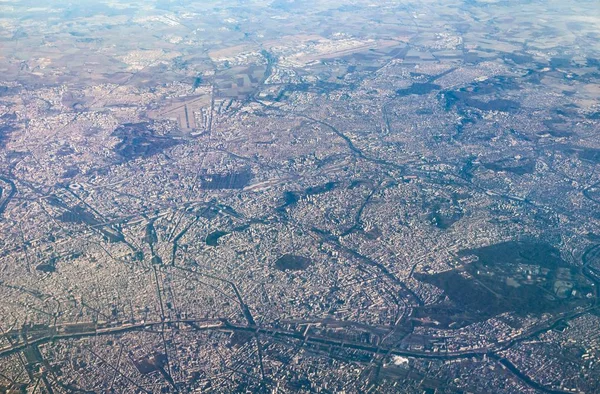 Wide Aerial View Almost Whole Paris — Stock Photo, Image