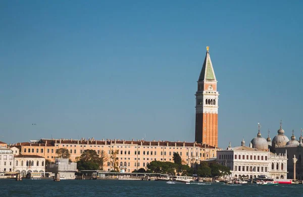 Beautiful Shot Buildings Distance Venice Italy Canals — Stock Photo, Image